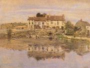 Jean-francois raffaelli, House on the Banks of the Oise